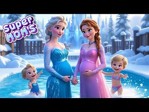 🆕🎶Elsa & Anna: The Super Moms You Didn't Know About🤱🏼| Disney princess happily Ever After 🤍🤰