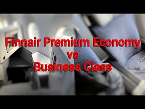 Finnair Business vs Premium class flight comparison