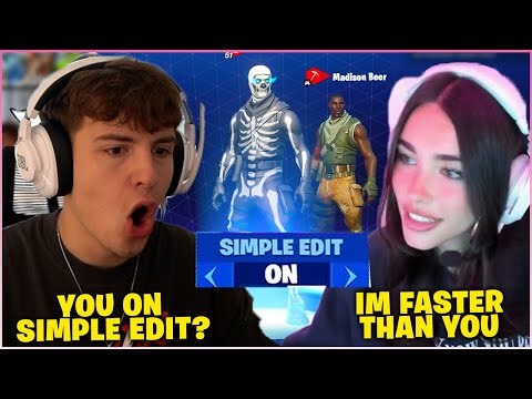 CLIX in DISBELIEF After MADISON BEER Reveals She USES SIMPLE EDIT & MAX Trolls Her w STABLE RONALDO