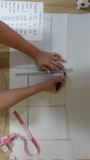 BASIC BLOUSE PATTERNS IN PLUS SIZE (follow the full class) #patternmaking #sewing #dressmaking