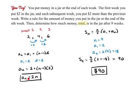 Sequences and Series Word Problems