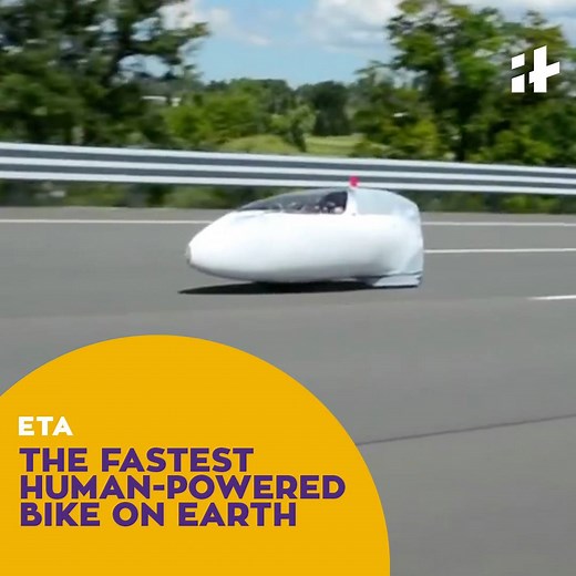 168K views · 900 reactions | Check out the fastest human-powered bike on earth! | Indiatimes | Facebook