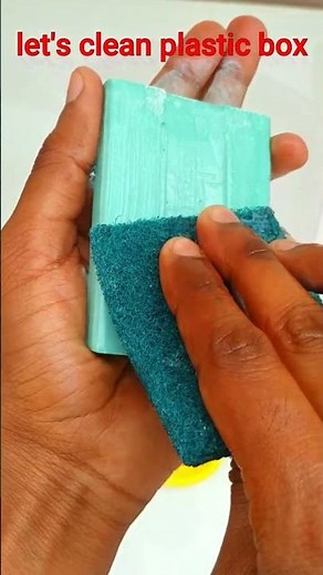 how to clean plastic box #viralvideos #cleaning #plasticbox #satisfying #cleaningtips #satisfying