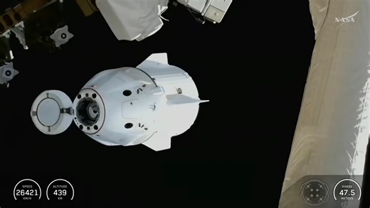 NASA's SpaceX Crew-11 Re-Entry and Splashdown