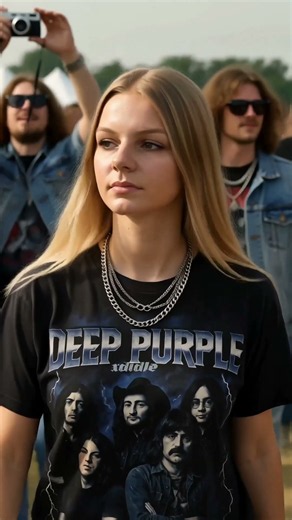 That Deep Purple Shirt Says It All 🔥#deeppurple #classicrock #music