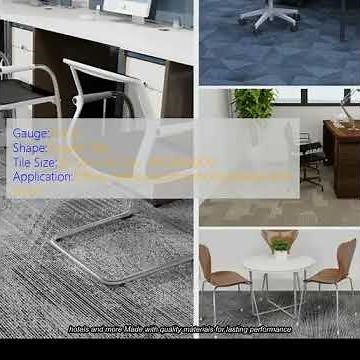 Personalized Printed Carpet Tiles Flooring For Commercial Use