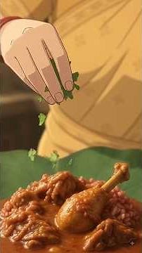 A Village Girl Making Bamboo Duck Curry & Red pluffy Rice 🦆🥘 ✨| Studio Ghibli Cooking ASMR #family
