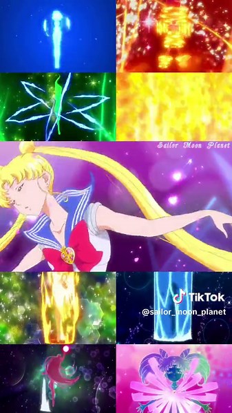 Sailor Moon Crystal Transformations Compilation