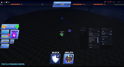 ALLUSIVE ANTI CURVE SHOWCASE #roblox #best #bladeballroblox #showcase #script