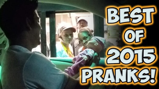 Compilation shows the most shocking pranks of 2015