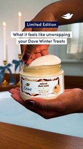 It’s too latte to save the wrapping paper. We’ve got indulging to do. | Dove