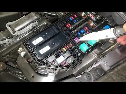 2019 Honda Accord AC Fuse and Relay Locations