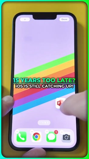 iOS is catching up to Android with icon management! #iOS #Android #apple | Android Authority