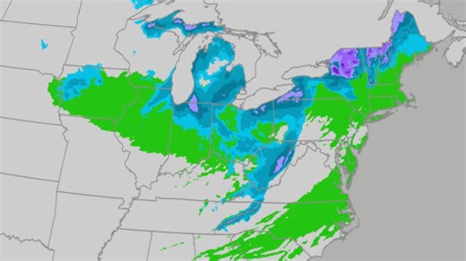 Snowfall Expected For Parts Of Northern US This Week