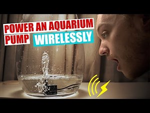 Powering a Mini Water Pump Wirelessly (for terrarium, vivarium, paludarium)