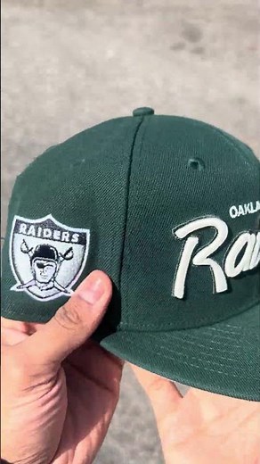 Oakland Raiders Pirate Patch New Era 59Fifty Fitted Hat🏴‍☠️ ☠️🏴‍☠️ ☠️