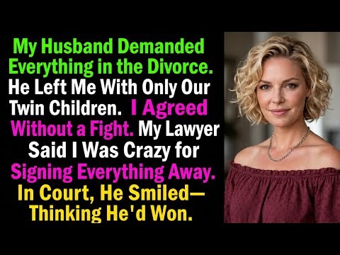 My Husband Took Everything in the Divorce—He Had No Idea What He'd Just Started...