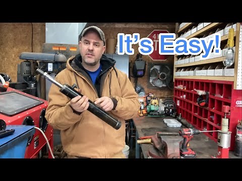 How to rebuild a hydraulic steering cylinder