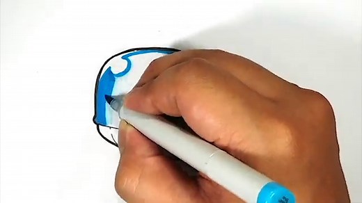 สอนวาดปลาวาฬง่ายๆ How to Draw whale l GIANT SMILES