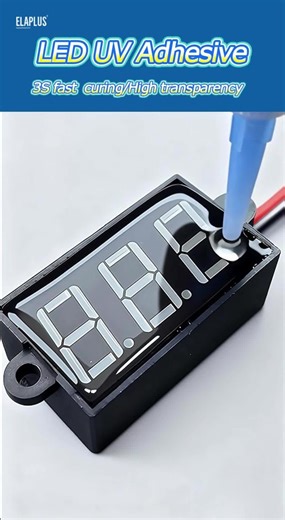 Fast Curing UV Adhesive for LED Encapsulation This UV adhesive is specially designed for LED encapsulation applications. • High transparency for maximum light output • Fast UV curing in seconds • High hardness with good flexibility • Non-yellowing for long-term optical stability Ideal for LED chips, lenses, and lighting assemblies #uvadhesive #ledadhesive #opticaluv #encapsulationadhesive #elaplusadhesive #IndustrialAdhesives #ElectronicPotting #ELAPLUS