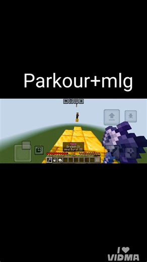 Minecraft small Parkour #minecraft #minecraftshorts #pakour