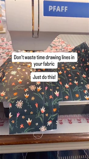 See it above? 👆 It’s called a quilting guide bar Most swing machines come with it. You insert it in the hole above the presser foot. All three of my machines have it from my brother, singer and Pfaff machine 👉🏻Once you insert it in the hole depending on your machine, you may have to screw it in and some others. You just inserted it in there. Then you set the guide to what you want 👌🏻 I use this for quilting as well as sewing in hard places to get perfect edge stitches 👍 If you want to lear