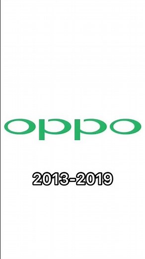 Oppo historical logos
