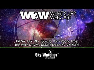 What's Up? Webcast: Understanding Aperture