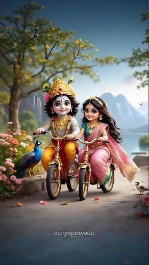 Little Radha Krishna: Divine Childhood Adventures | Spiritual Stories for Kids |
