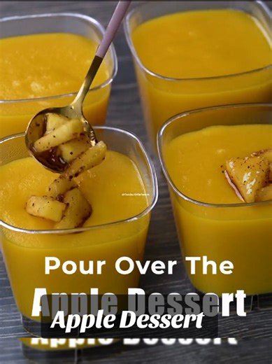 Easy Creamy Apple Dessert Cup Recipe