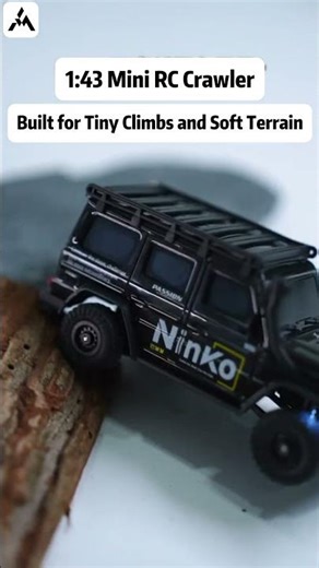 1:43 Mini RC Crawler with Swap Body Shells