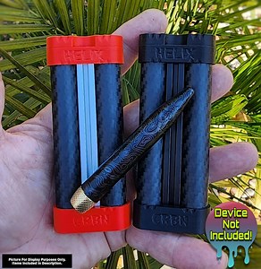 Vessel Helix Helixcrbn 14mm Dual Carbon Fiber Interchangeable Dugout Stash Crate - Etsy