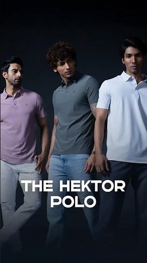 Hektor Polos: The Ultimate Men's Polo for Comfort & Style | Modern Fit, Tech-Enhanced Fabric