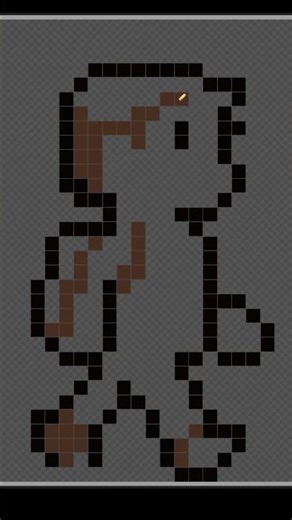 32×32 Pixel Character — Speed Draw #gameart #pixelart #pixel