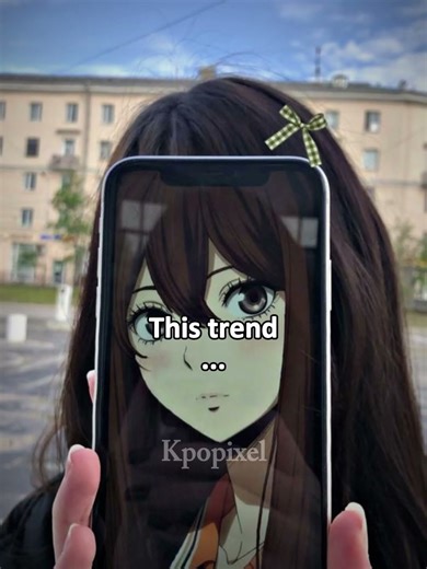 I want to this trend😭 #trend #goviral #100kviews #aesthetic #animeface