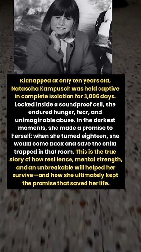 The Girl Who Promised to Save Herself — A True Story of Survival