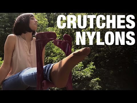 Nylonfuß und Krücken | Nylonfoot and crutches