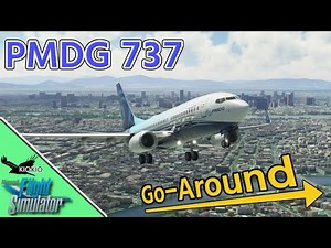 PMDG 737 でGo-Aroundと着陸をやりなおしてみよう【MSFS 2020 :共通】