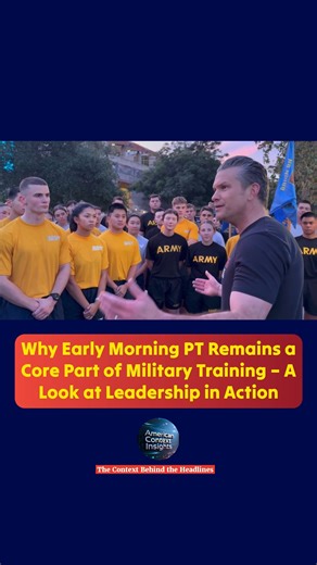 Why Early Morning PT Remains a Core Part of Military Training – A...