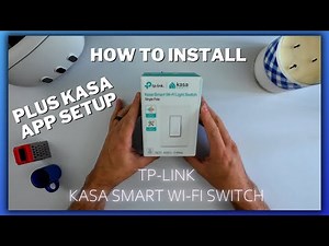 How To Install & Setup Kasa TP-Link Smart Wifi Switch | Full Installation & App Setup | Kasa Review
