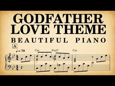 The Godfather Theme (Speak Softly Love) | Beautiful Piano