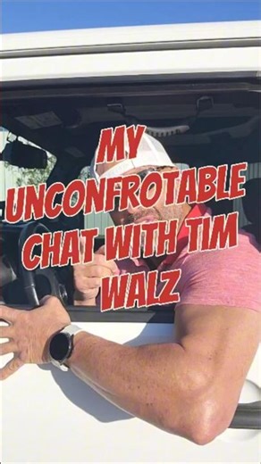 An Awkward Check-In With Tim Walz Gets Uncomfortable Fast 😂