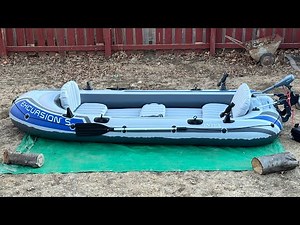 Intex Excursion 5 Inflatable 5 Person Boat