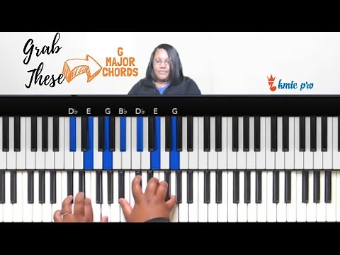 Piano Chords Songs | G Major | Piano Chords that Sound Good Together