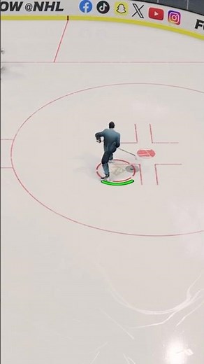 Practicing Behind The Back Through The Legs Deke in NHL 25