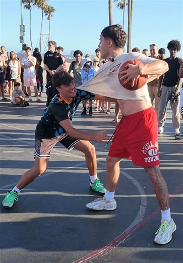 This 1V1 Was For Jean Montero… You’re NEXT!😈🇪🇸 #basketball #streetball #mattkiatipis