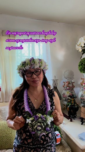 DIY money lei & haku lei po’o with artificial flowers for all occasions #AteGanda ##lei #hawaii #aloha #highlights #everyone #followers #friends #supporters #viewers #StarsEverywhere | Mila Domingo Magliba