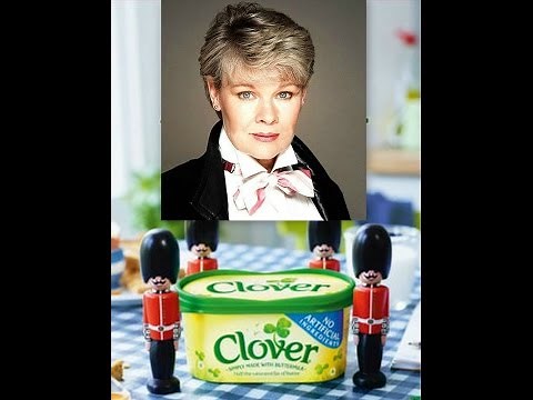 JUDI DENCH- 1988 VINTAGE UK COMMERCIALS CLOVER SPREAD 1988