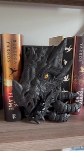 Dragon Book Nook 3D Printed Bookshelf Decor Gift - Etsy