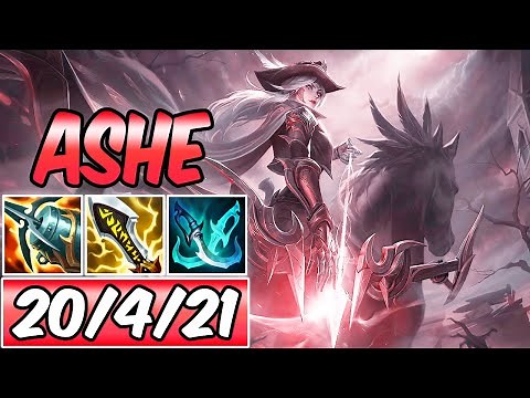 S+ BUFFED ASHE ADC IS GOD TIER | Best Build & Runes | How to Carry with Ashe | League of Legends